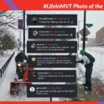 #LifeInMVT Photo of the Week: Snow Day in Mount Vernon Triangle