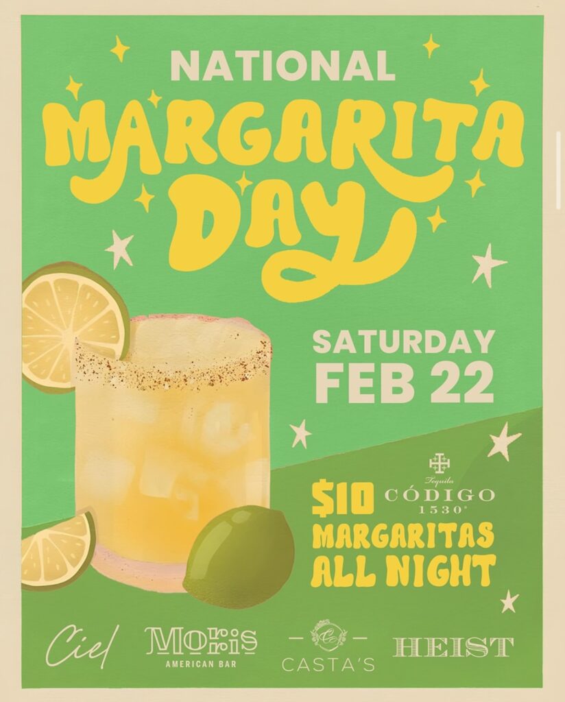 National Margarita Day @ Ciel Social Club